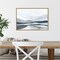 Far Away Land I (Mountains) by Eva Watts Canvas Wall Art Print Framed